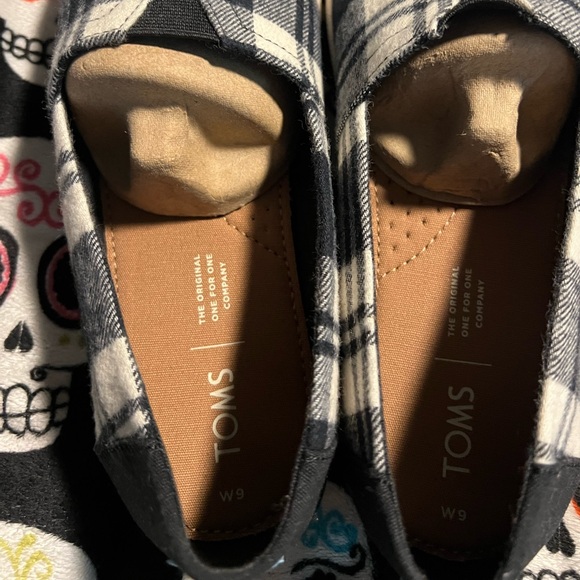 TOMS Avalon black white plaid - Picture 6 of 8